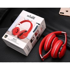 Casti Audio Sport Wireless ST17 cu FM-Mp3-Card,rosu