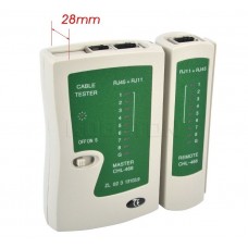 Tester Cablu de rețea RJ45 RJ11Cat5 Cat6