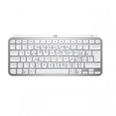 Tastatura iluminata Logitech MX Keys Mini, Wireless Alb