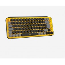 Tastatura mecanica Logitech pop keys wireless galben