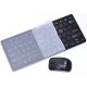 Tastatura Mouse Wireless Mini,protectie,silicon,culoare negru