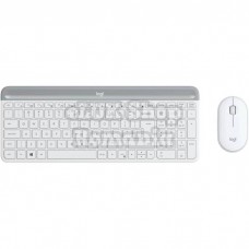 Tastatura si mouse logitech Slim wireless 1000 dpi taste format standard 104-108 taste mouse alb 3/1 butoane 104 920-009205