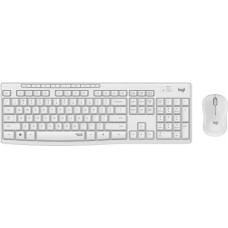 Kit tastatura si mouse logitech Mk295 wireless taste format standard 104-108 taste mouse alb 3/1 butoane 104 920-009824
