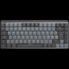 Logitech mx mechanical mini for mac minimalist wireless illuminated keyboard - space grey - us intl - 2.4ghz/bt - n/a - emea - tactile 920-010837