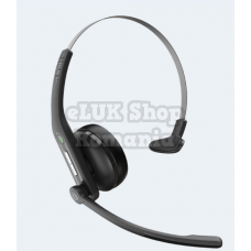 Casca edifier wireless utilizare multimedia call center mono microfon pe casca conectare prin bluetooth 5.0 noise reduction usb-c negru cc200-bk 
