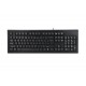 Tastatura a4tech Kr85 cu fir 104 taste format standard usb negru Kr-85-usb