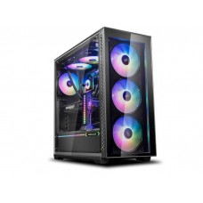 Carcasa DeepCool MATREXX 70 ADD-RGB 3F Mid-Tower fara sursa E-ATX Black