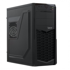 Carcasa Spacer Middle Tower Atx Krypton Fara Sursa Usb 2.0 X 2 Jack 3.5mm