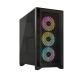 Carcasa Corsair iCUE 4000D RGB Airflow Mid-Tower fara sursa ATX Negru